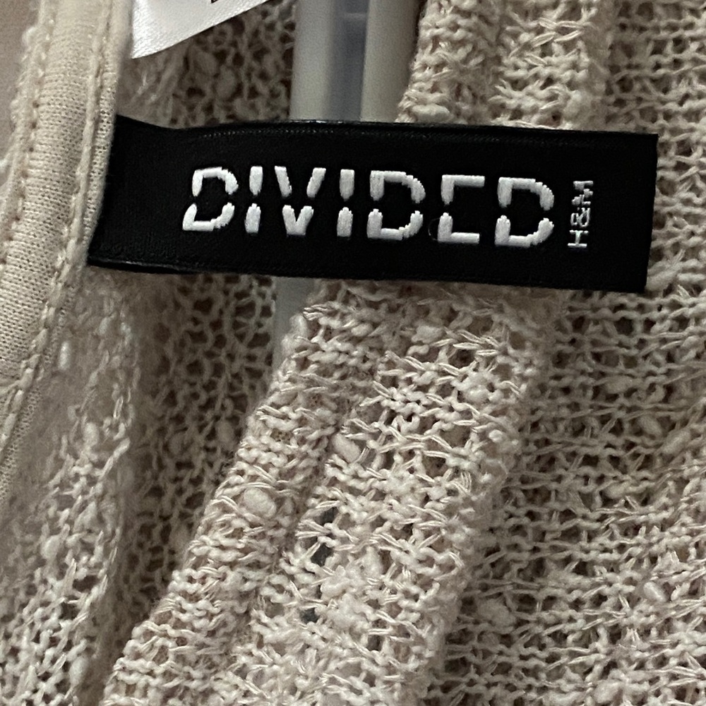 Cream Knit Sweater with Ruffle Details - Picture 2 of 3
